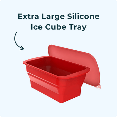 8 LB Extra Large Silicone Ice Cube Tray